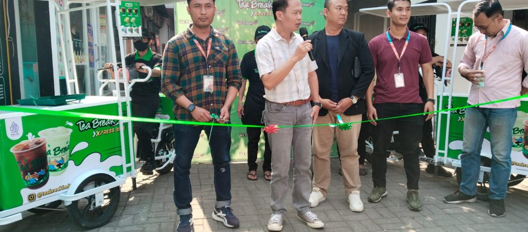 Tingkatkan Penghasilan,Tea Break Indonesia Buat Inovasi Baru ” Tea Break Express Bike “