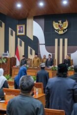 Foto : Saat Sidang Paripurna DPRD Kabupaten Pasuruan