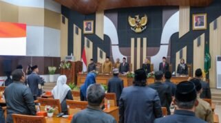 Foto : Saat Sidang Paripurna DPRD Kabupaten Pasuruan